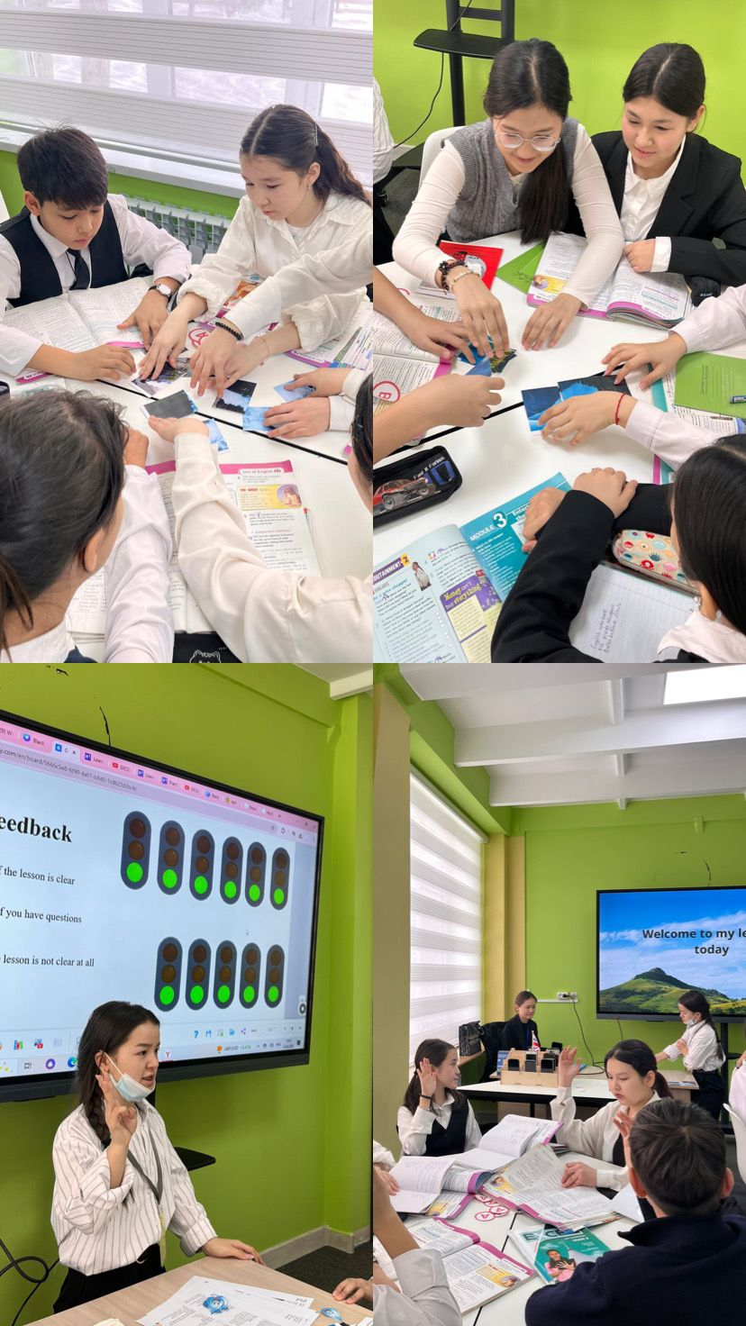 8-сынып оқушылары үшін ағылшын тілінен қызықты ашық сабақ өтті!