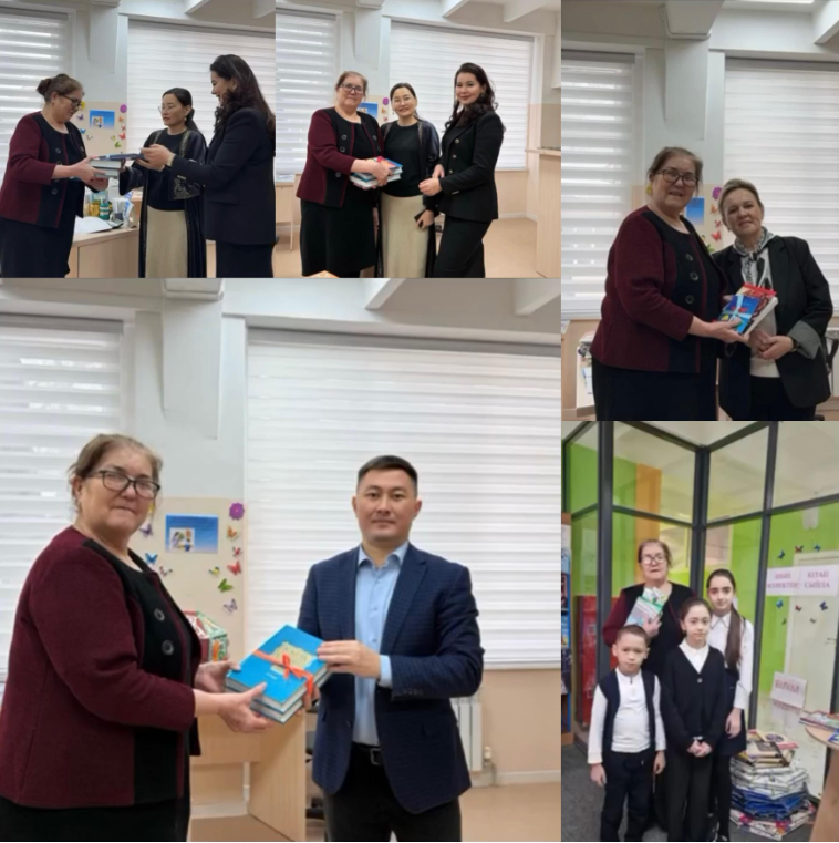 "Шын жүректен кітап сыйла!" халықаралық челленджіне қосылдық! Присоединились к международному челленджу "Шын жүректен кітап сыйла!"