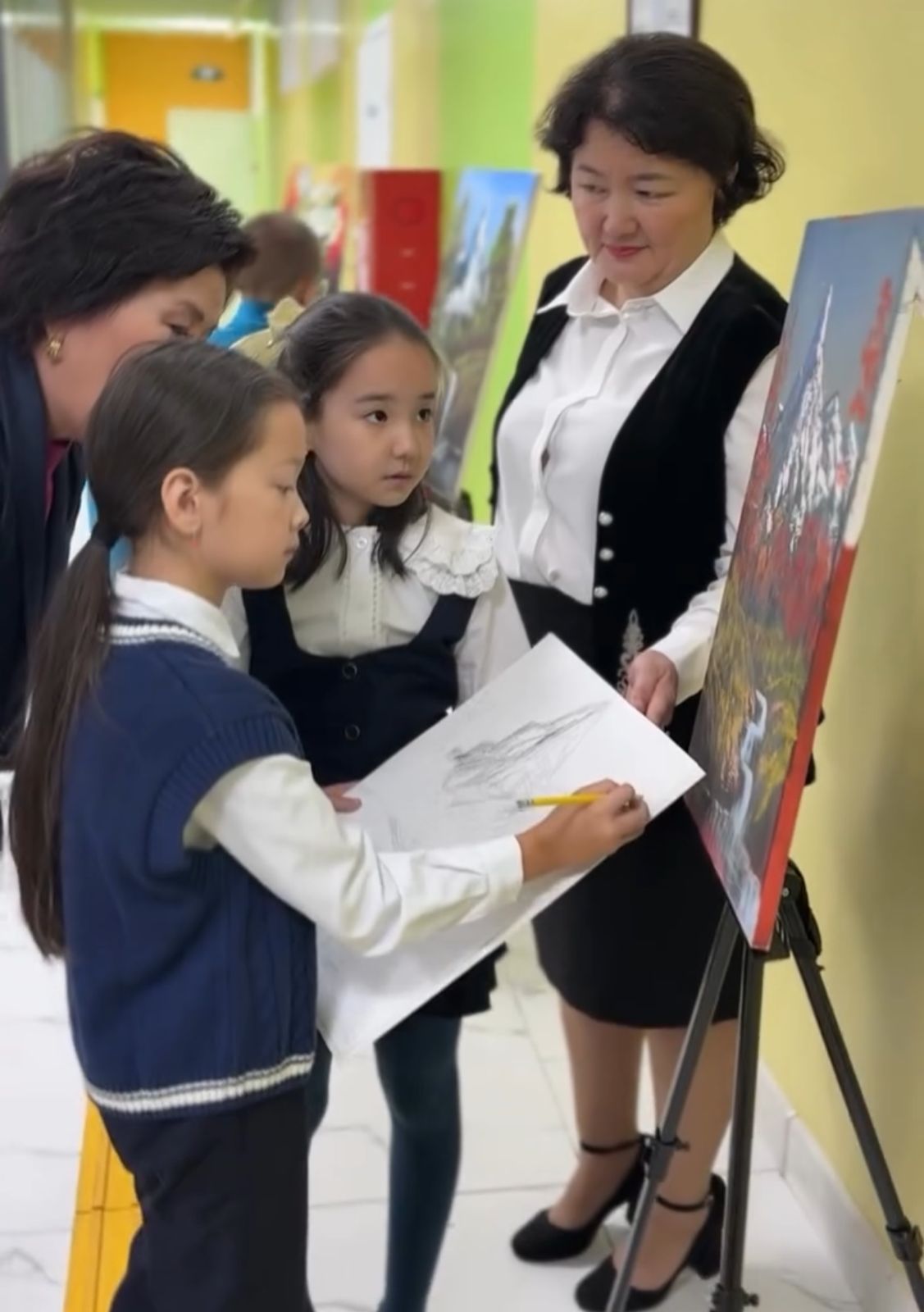 Мектеп өмірінің күнделікті сәттері