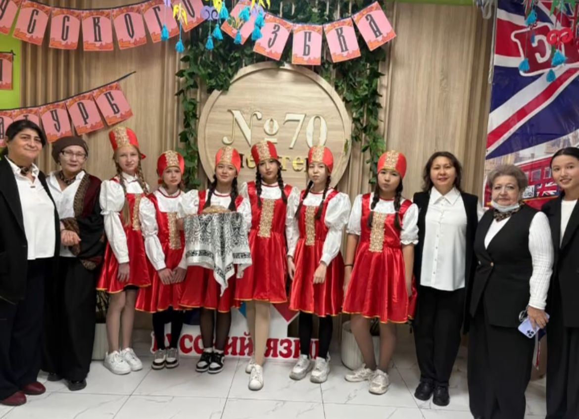 Мектебімізде орыс тілі мен әдебиеті онкүндігі басталды!