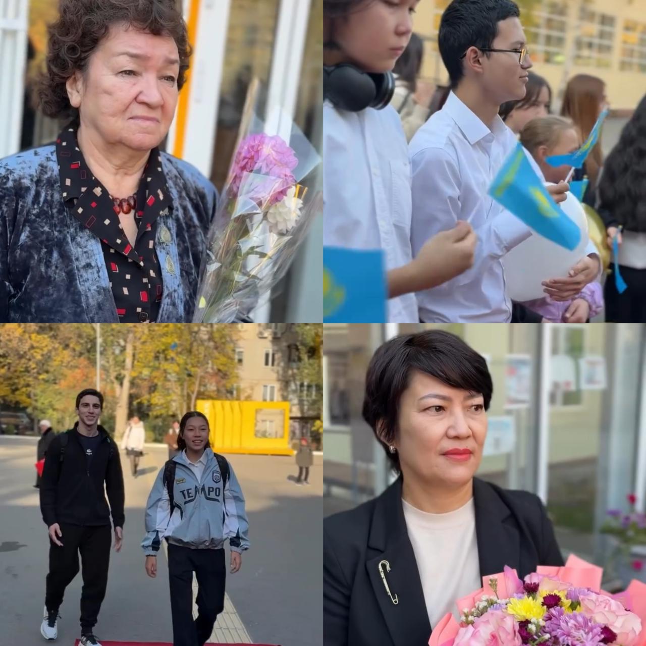 Бүгін мектебіміз нағыз чемпиондарды қарсы алды!