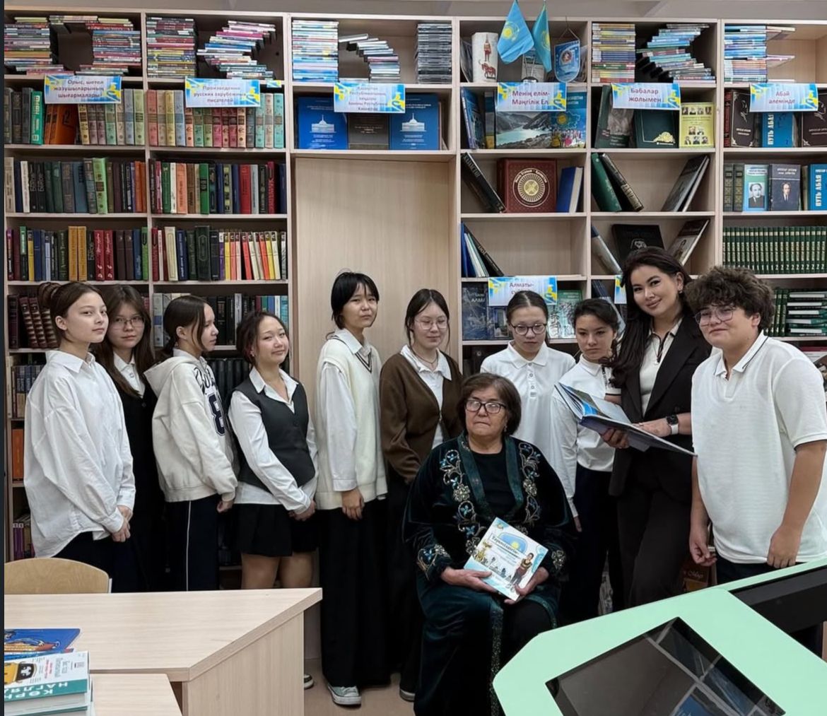 Республика күніне арналған кітап көрмесі!