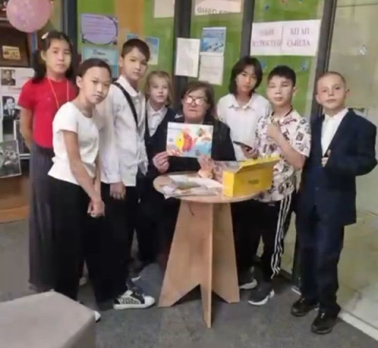 «Оқыған кітап кейіпкерлерімен танысуға арналған танымдық шара»