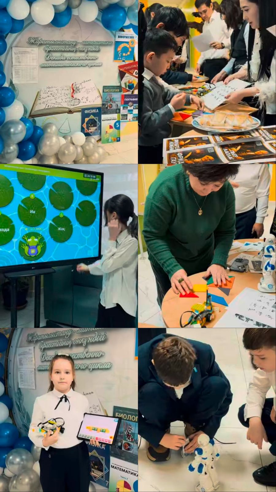 Мектепте жаратылыстану-математика онкүндігі басталды.