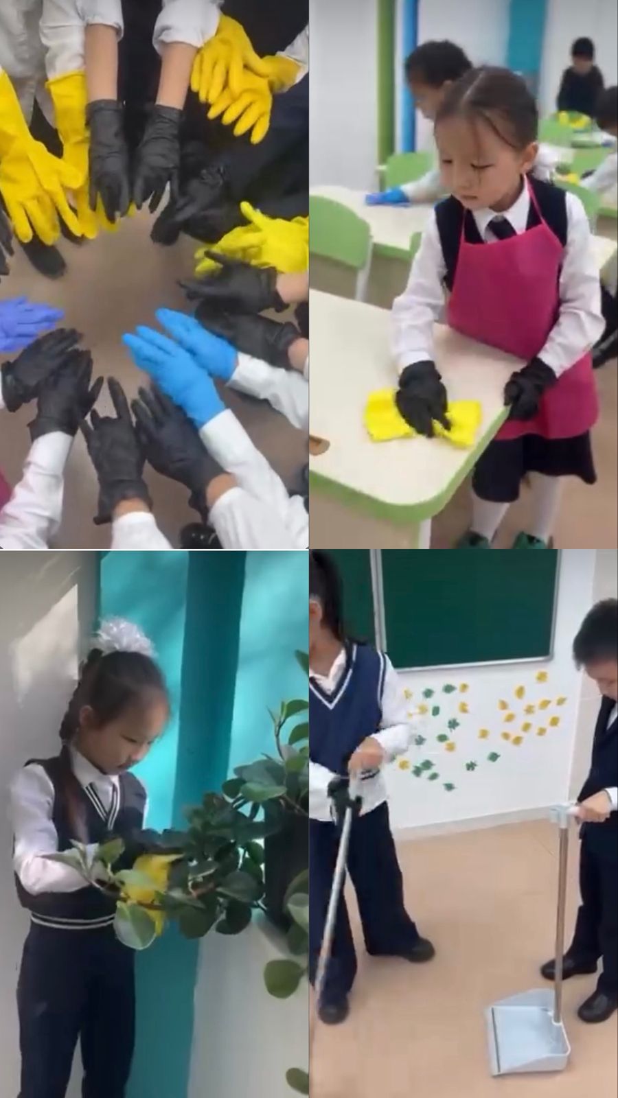 2 «Ә» сынып оқушылары «Таза Қазақстан» аясында тазалық жұмыстарын жүргізді