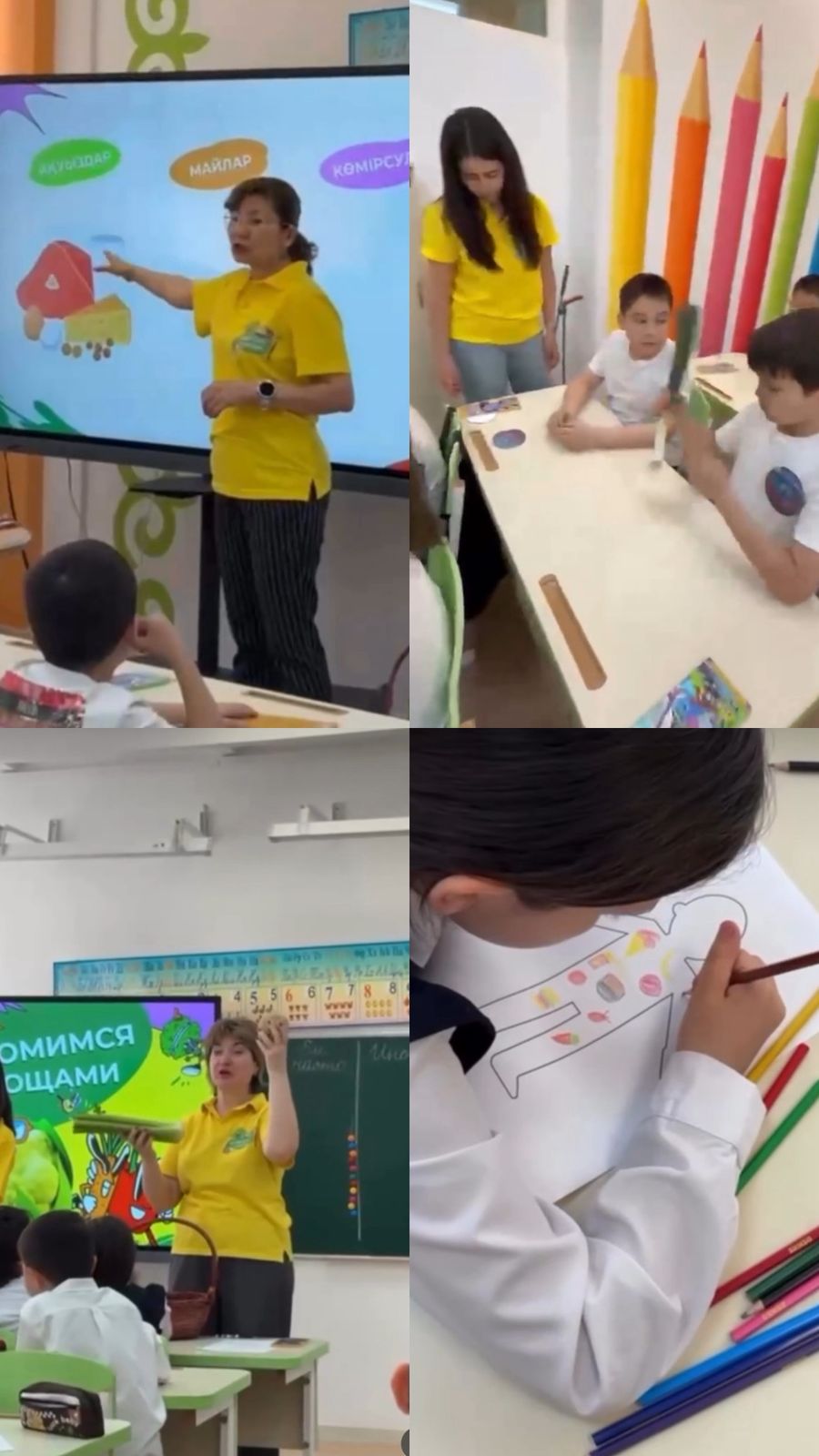 Балалықтан басталатын сау әдеттер: «Саламатты мектеп» жобасы аясындағы жұмыстар