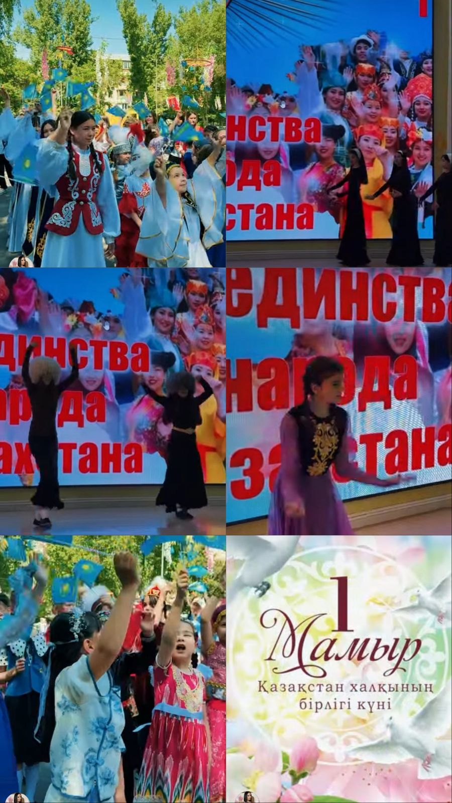 «Бір шаңырақ астында» – бірлік мерекесіне арналған флешмоб